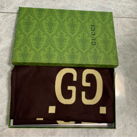 Multicolor Check Print Long Flowy Cashmere Scarf - Picture 2 of 7